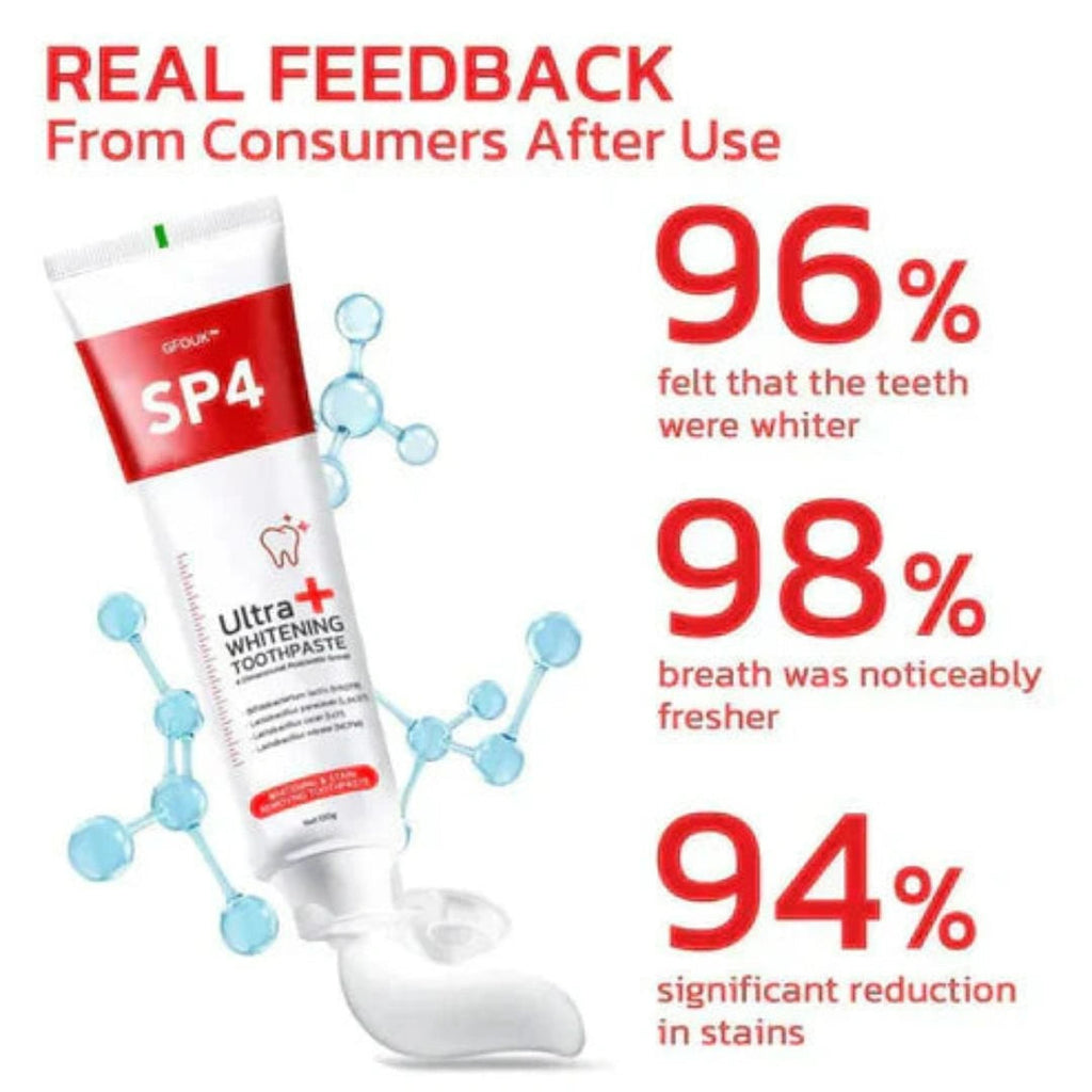 SmileBright™ Probiotic Ultra Whitening Toothpaste (Pack of 2)
