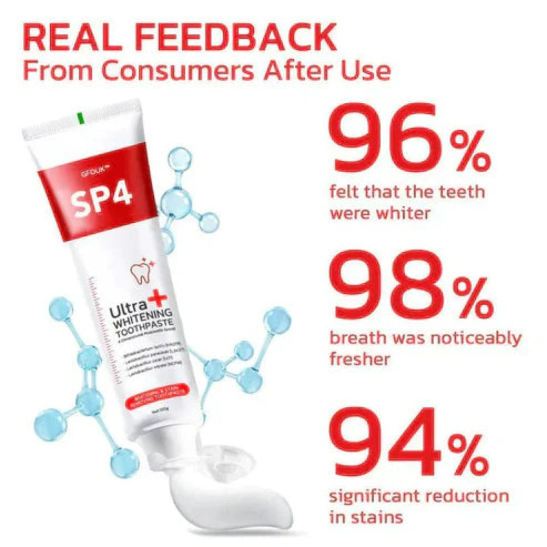 SmileBright™ Probiotic Ultra Whitening Toothpaste (Pack of 2)